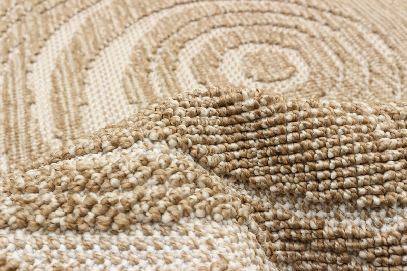 Ping Taupe Area Rug - 8'0\" x 8'0\"