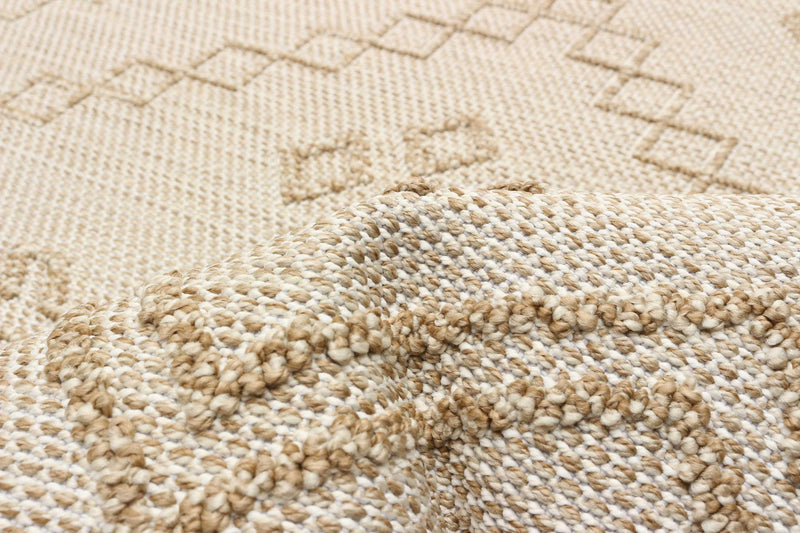 Panacea Taupe Area Rug - 5'0\" x 7'0\"
