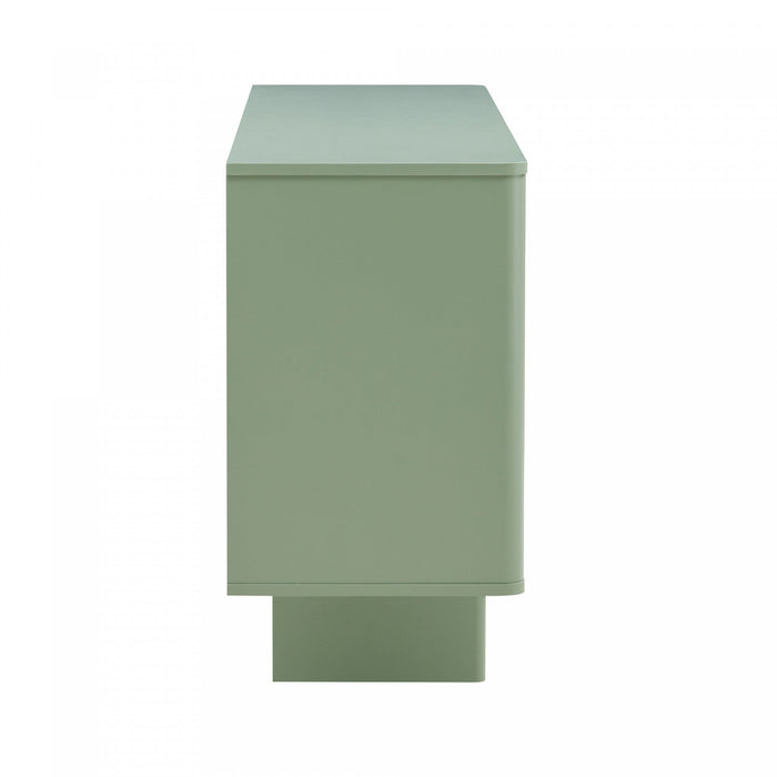 Ella Modern 71\" Sideboard in Sage Green 