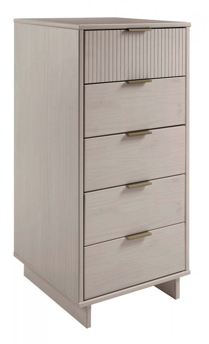 Granville Modern 2-Piece Dresser Set in Light Gray 