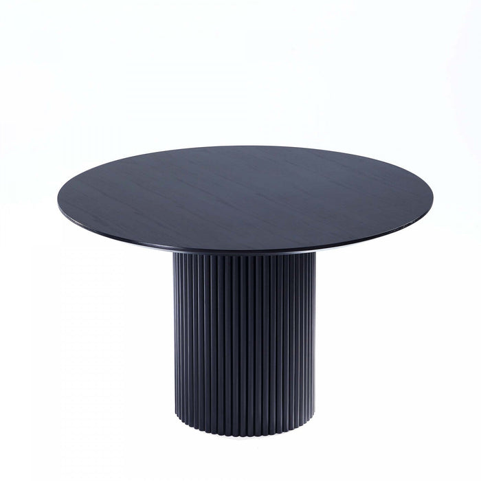 Hathaway and Jardin Modern Industry Chic 7-Piece Dining Set in Black and Gray Dining Room Set 