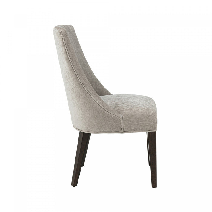 Beever Modern 6-Piece Dining Chair Set in Taupe 