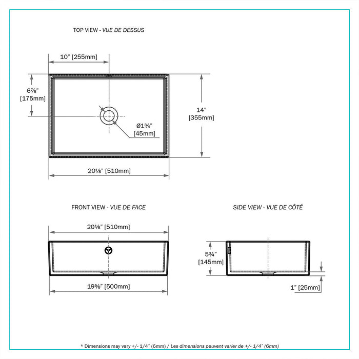 Piken Bathroom Sink