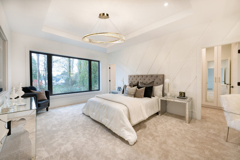Stella 50 W LED Brushed Brass Pendant 