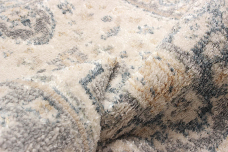 Bijara Blue Runner Area Rug - 2'8\" X 8'2\" 