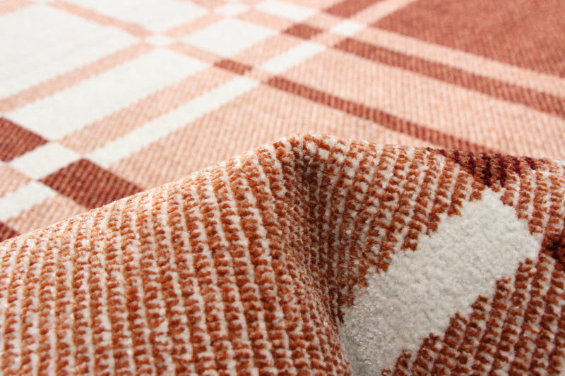 Roma Copper Machine Washable Area Rug - 6'0\" x 9'0\"
