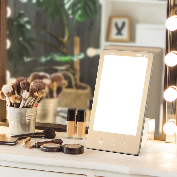Verilux Happylight Luxe Light Therapy Lamp - Gold