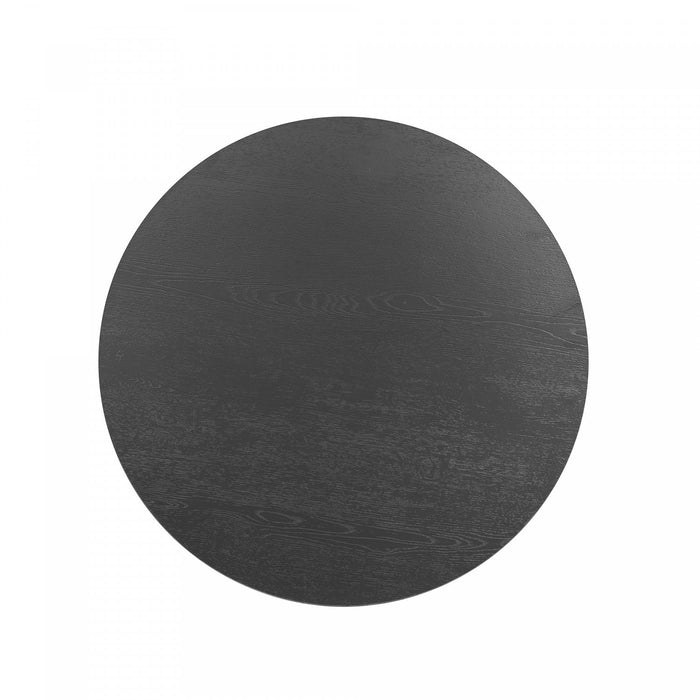 Layla Scandinavian Modern Coffee Table in Black 