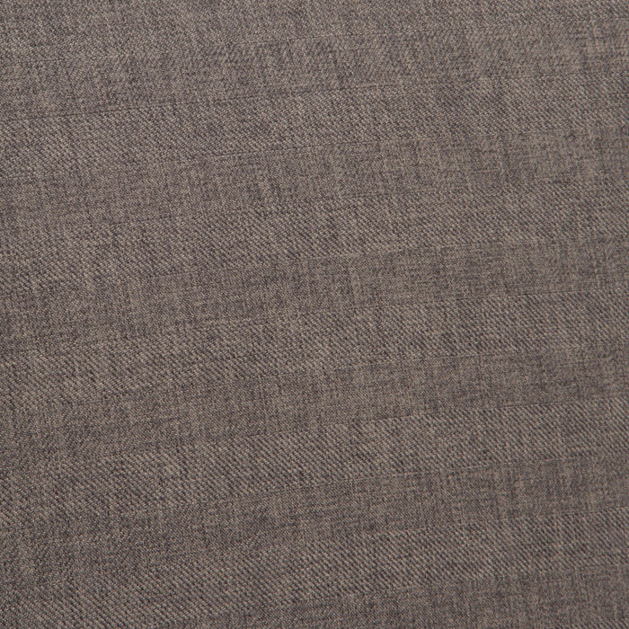 Lance Nailhead Trim Upholstered Fabric Dining Chair - Brown, Grey 