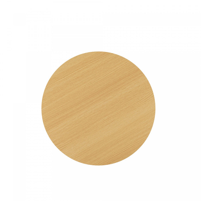 Layla Scandinavian Modern End Table in Light Oak - Set of 2 