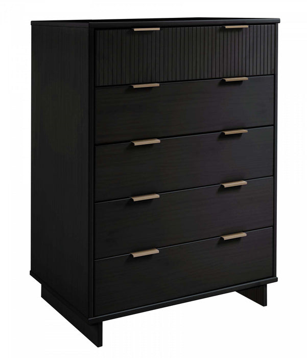 Granville Modern 2-Piece Dresser Set in Black 