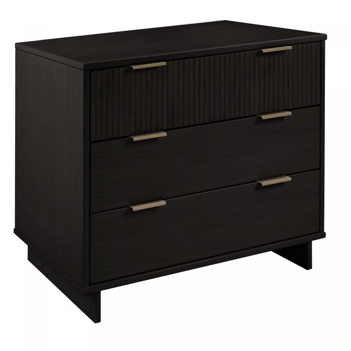 Granville Modern 2-Piece Dresser Set in Black 