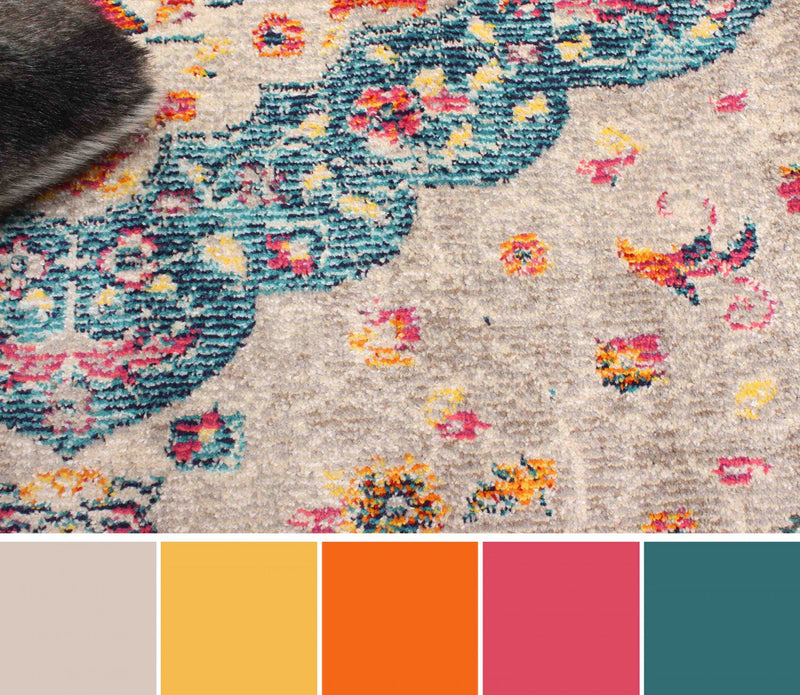 Daria Grey Rug 5'0\" x 8'0\" 