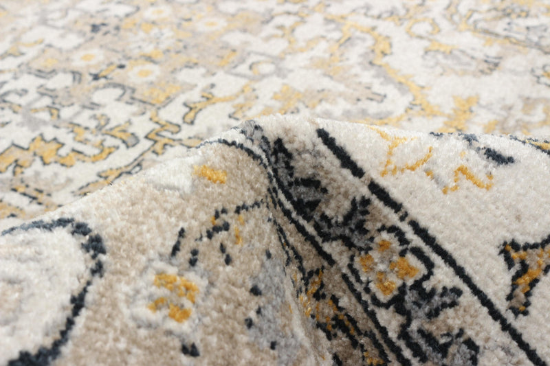 Legacy Ivory Machine Washable Area Rug - 8'0\" x 10'0\"