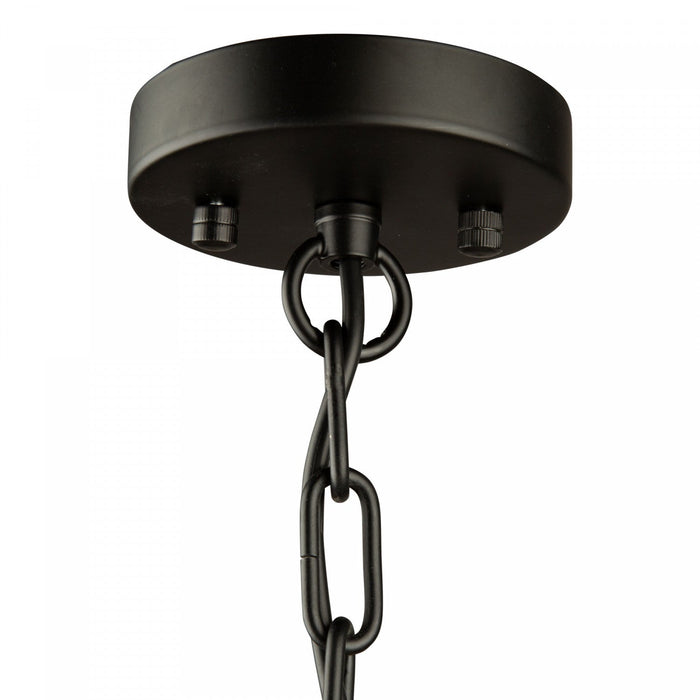 Coco 3-Light Black and Gold Chandelier 