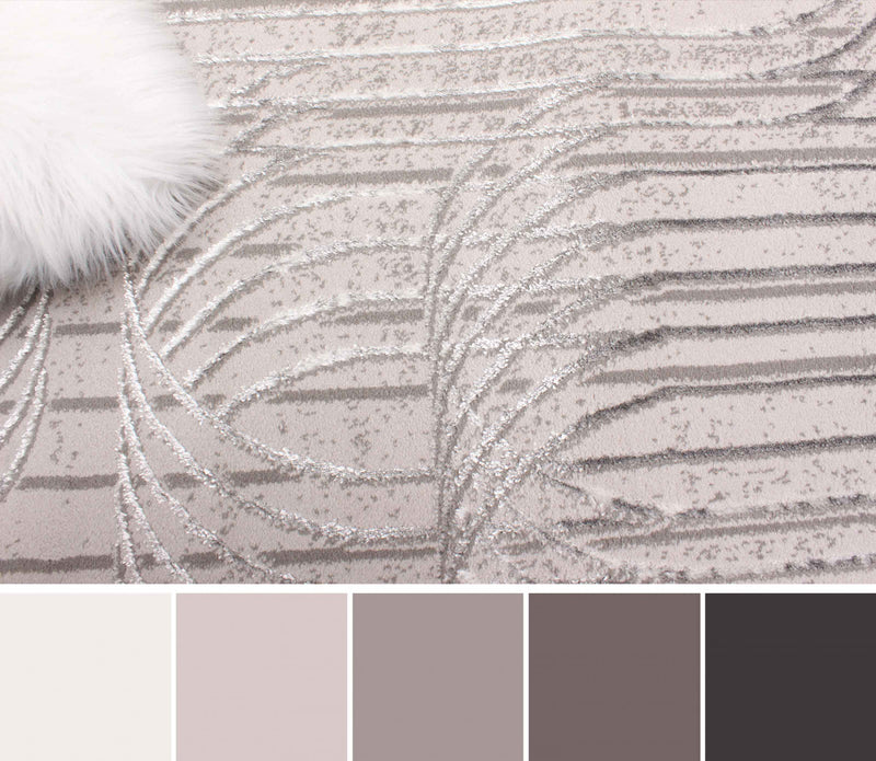 Blythe Grey Rug 5'0\" x 8'0\" 