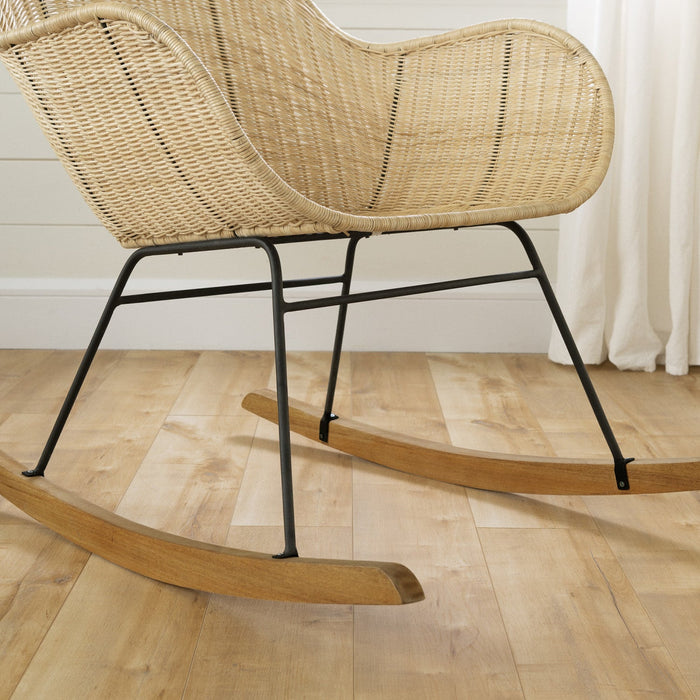 Balka Rocking Chair - Rattan 