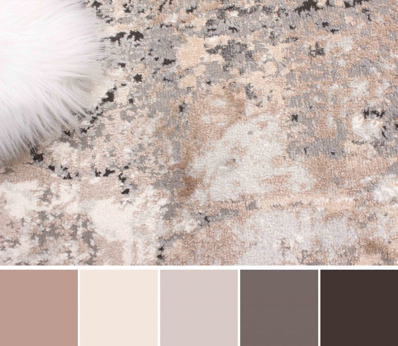 Bronte Taupe Rug 5'0\" x 8'0\" 