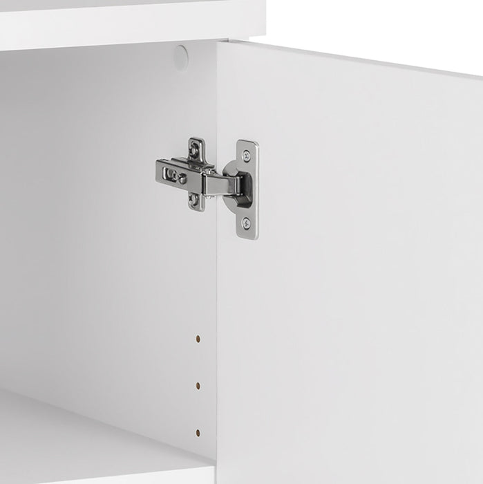 Hangups 90-inch 3-piece Garage Storage Cabinet Set E - White 