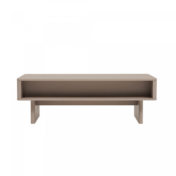 Ella Modern 47\" Coffee Table in Mocha 