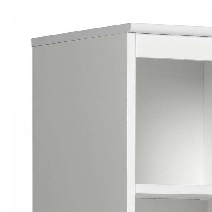 2-shelf Narrow Hall Tree - White (set Of 2) 