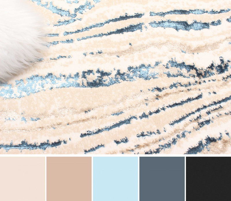 Clara Blue Rug 5'0\" x 8'0\" 