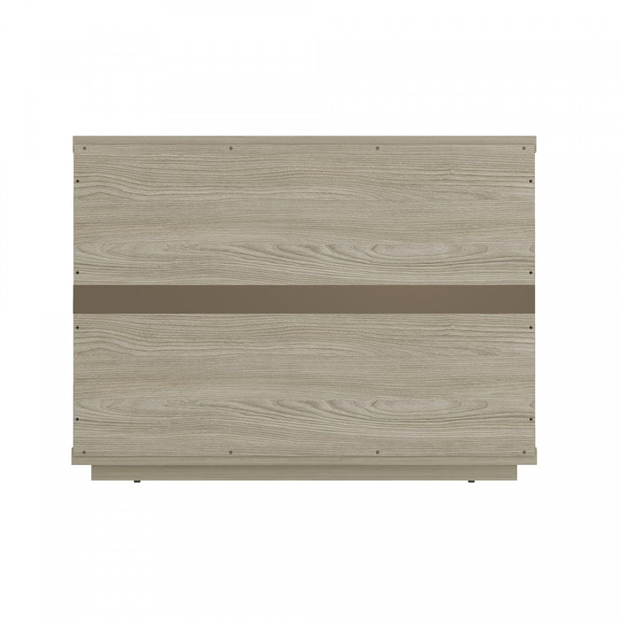 Evelyn Modern 32\" Nightstand in Natural (1-Drawer) 