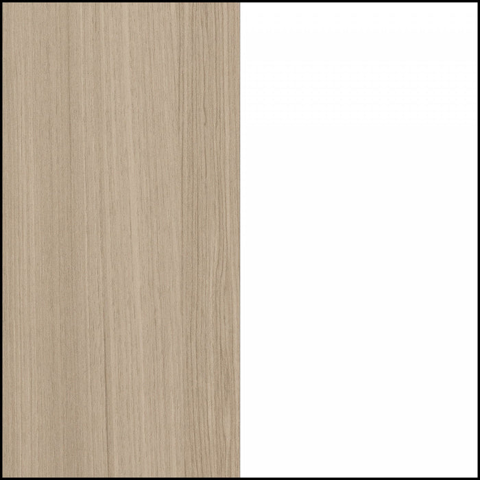Hourra 6-Drawer Dresser - Soft Elm White