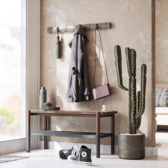 Umbra Flip Wall-Mounted Hooks - Grey