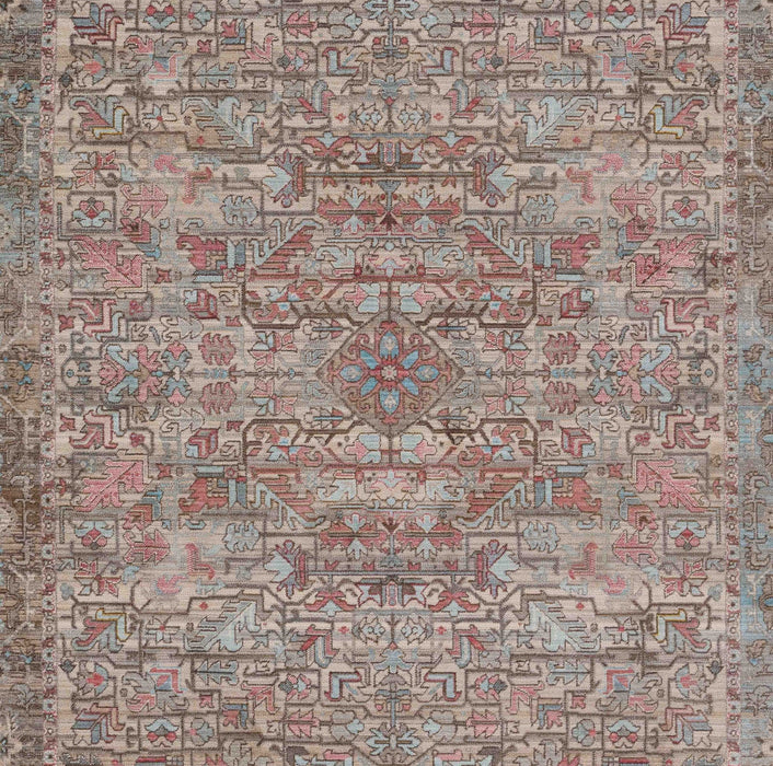 Bettina Traditional 9'0\" x Area Rug in Multi Indoor Area Rug 
