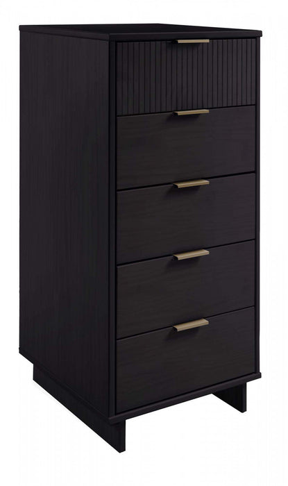Granville Modern 2-Piece Dresser Set in Black 
