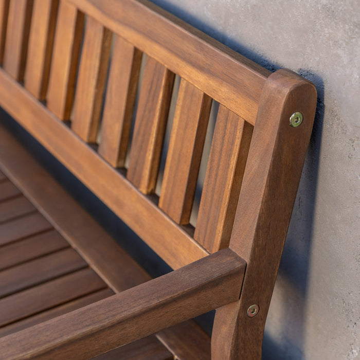 Catalan Bench Patio Seat - Teak