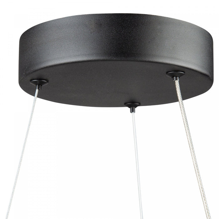 Ara 24 W LED Black Pendant 