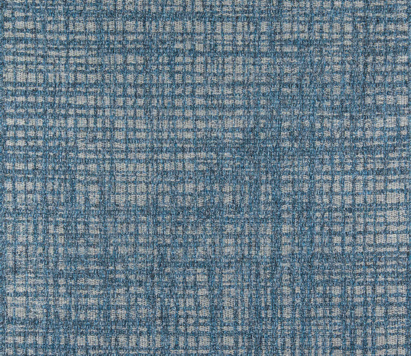 Nayah Contemporary 6'7\" x 9'6\" Area Rug in Blue Indoor Area Rug 