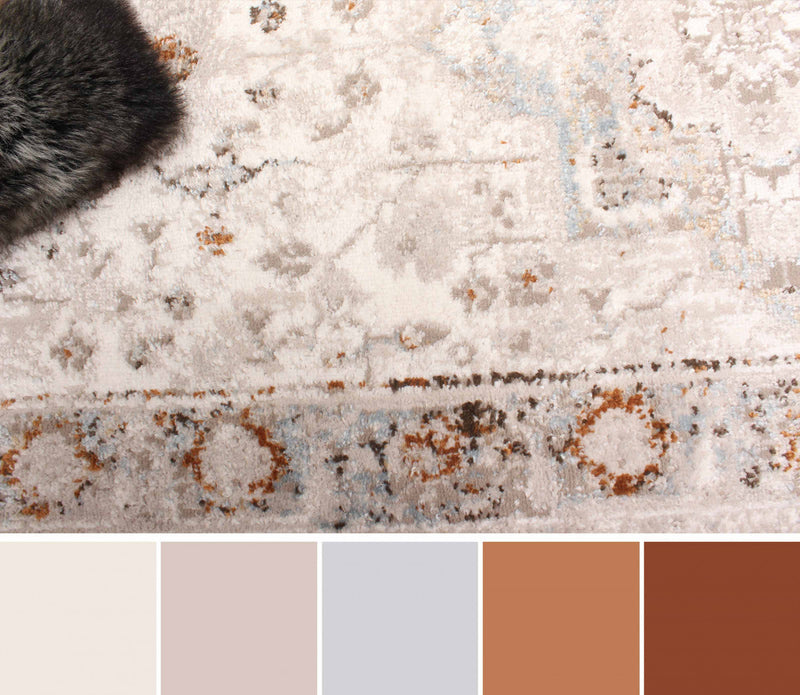 Paradox Ivory Rug 2'8\" x 8'2\" 
