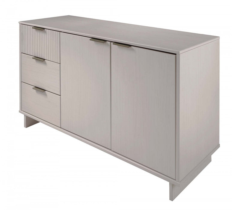 Granville Modern 55\" Sideboard in Light Gray Buffet 