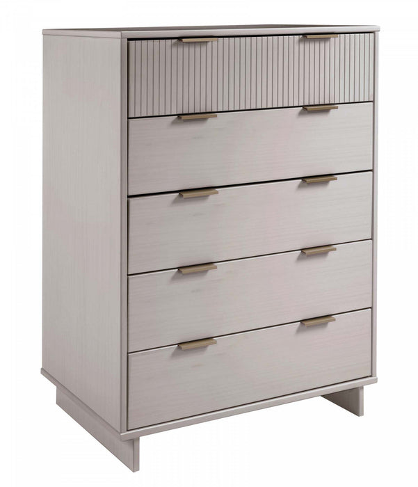 Granville Modern 2-Piece Dresser Set in Light Gray 
