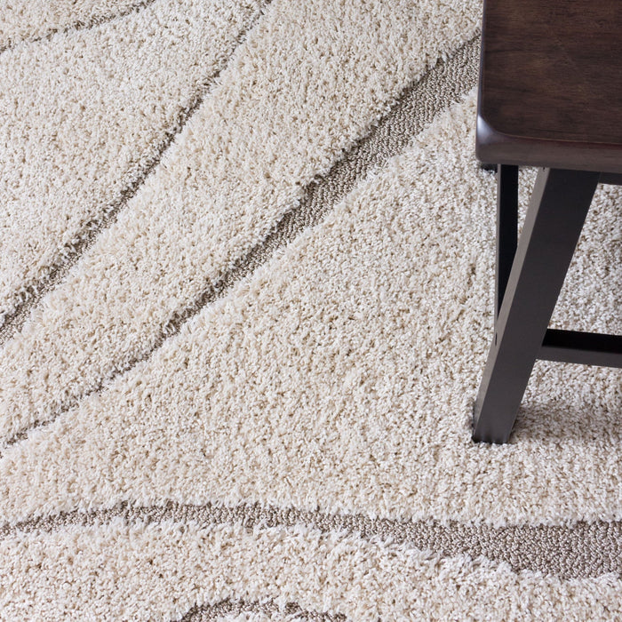 Oak Cream 3x5 Area Rug