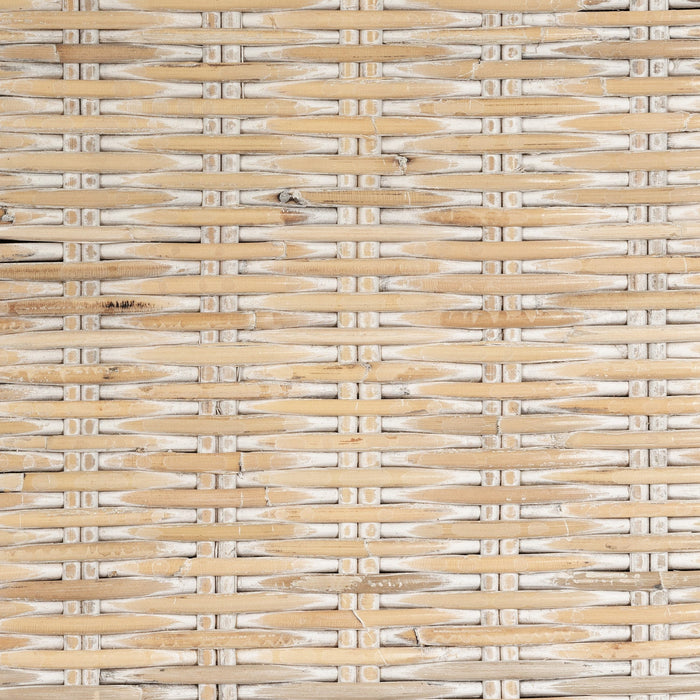 Lilak Rattan Headboard - White Washed