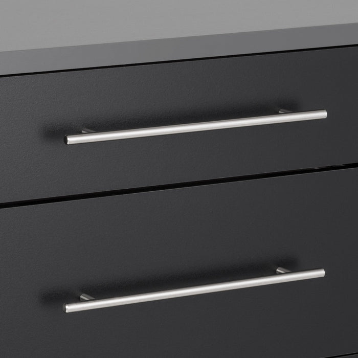 Hangups 3-Drawer Base Storage Cabinet - Black