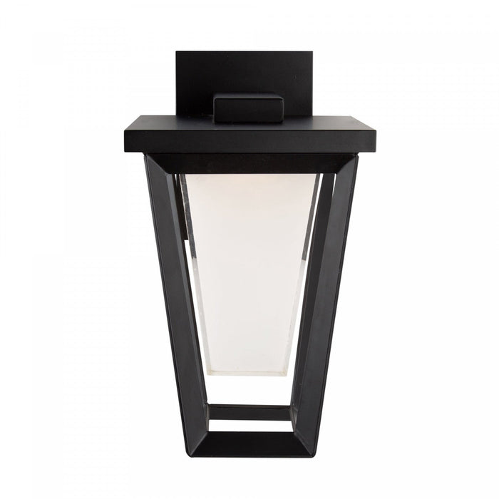 Waterbury 10 W LED Black Outdoor Wall Light 