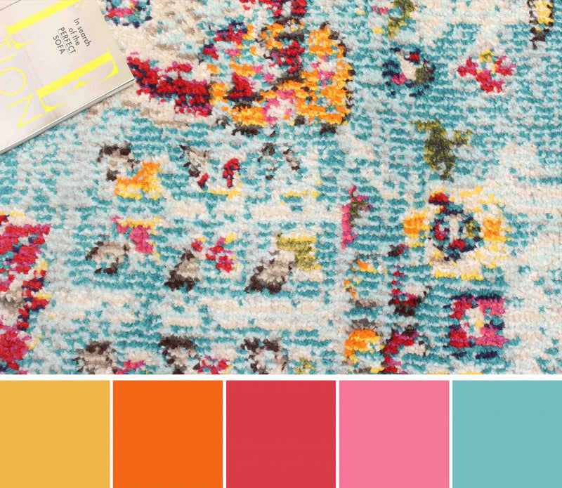 Jasmine Blue Rug 5'0\" x 8'0\" 