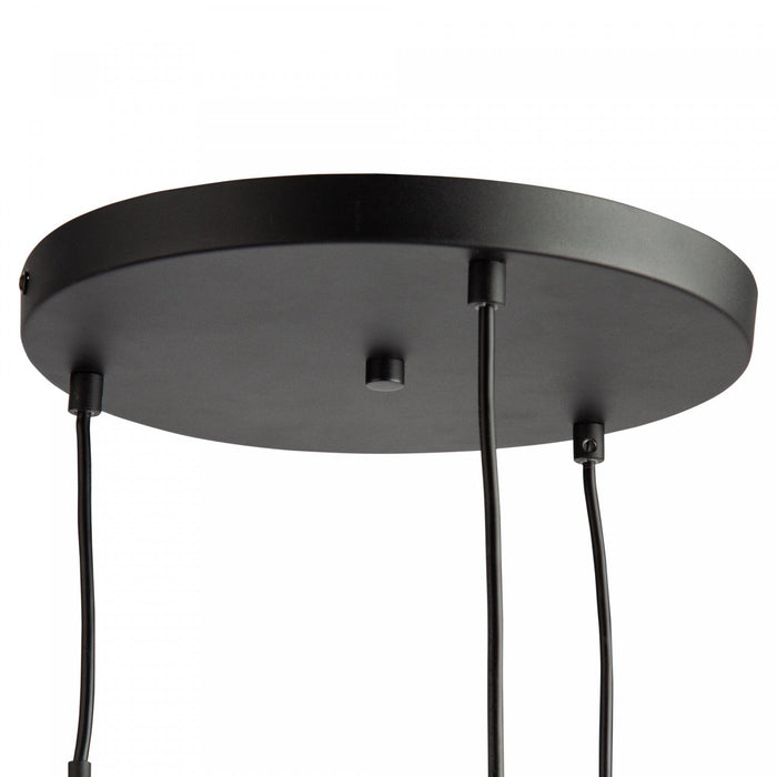 Pinpoint 3-Light Black Pendant 