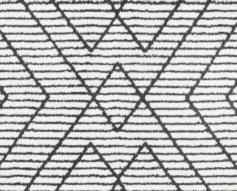 Sloane Contemporary 2'3\" x 7'6\" Runner Rug in Ivory Indoor Area Rug 