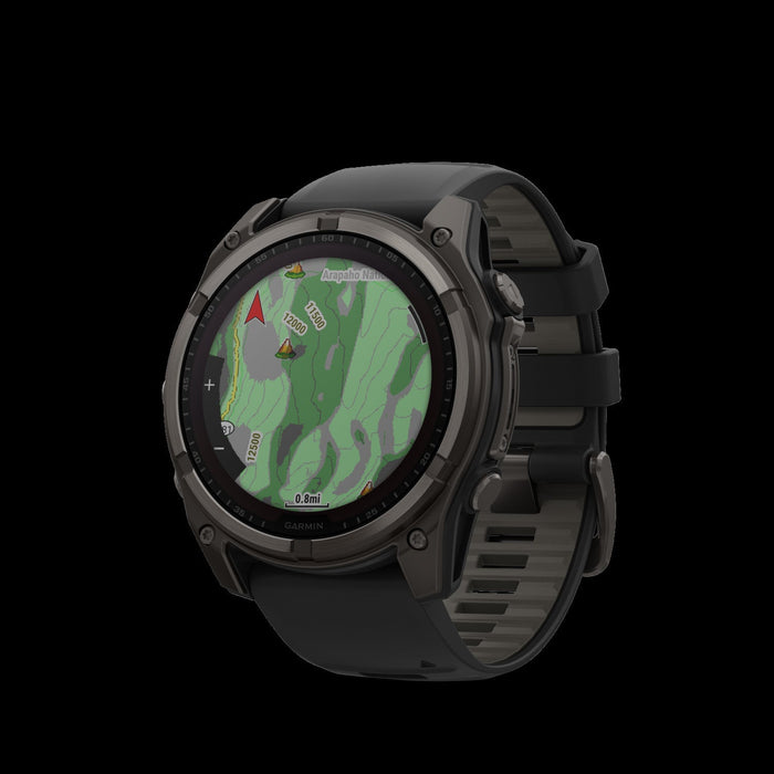 Garmin Fēnix 8 Solar Sapphire Smartwatch 51mm - Gps, Compass, Gyroscope And Barometric Altimeter 
