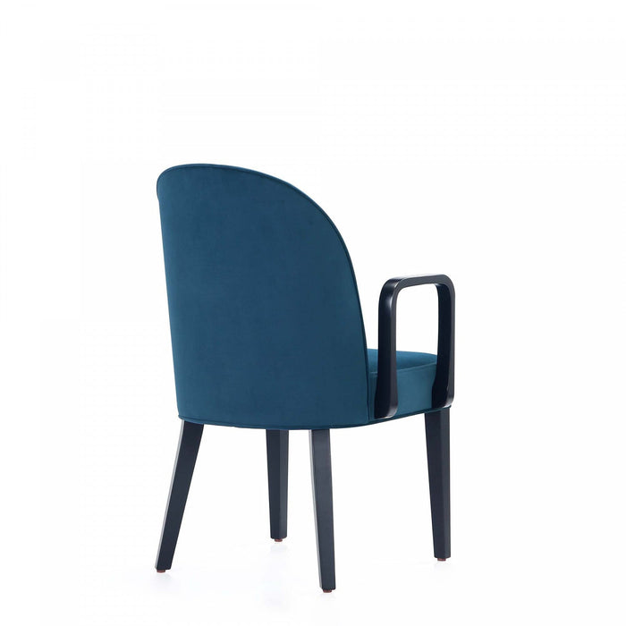 Hillman Modern 8-Piece Dining Chair Set in Blue 
