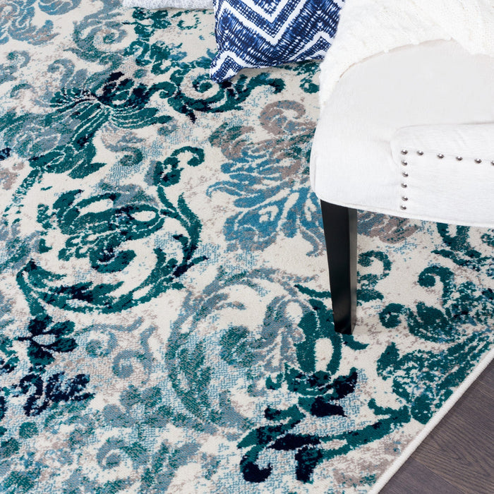 Sav Vin Flora 3x5 Area Rug