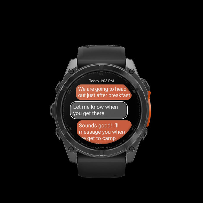 Garmin Fēnix 8 Amoled Smartwatch 51mm - Gps, Compass, Gyroscope And Barometric Altimeter Slate Grey 