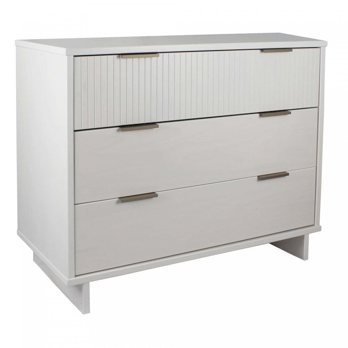 Granville Modern 2-Piece Dresser Set in White 
