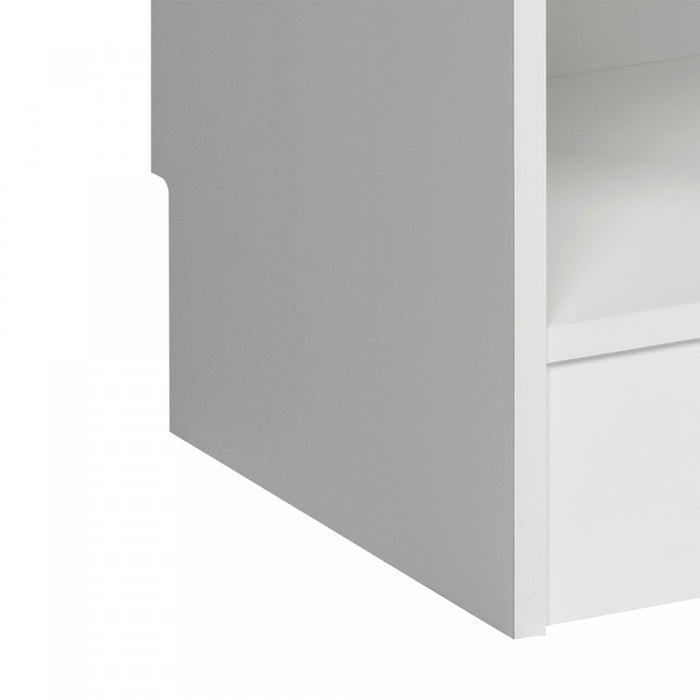 Narrow Entryway Organizer - White